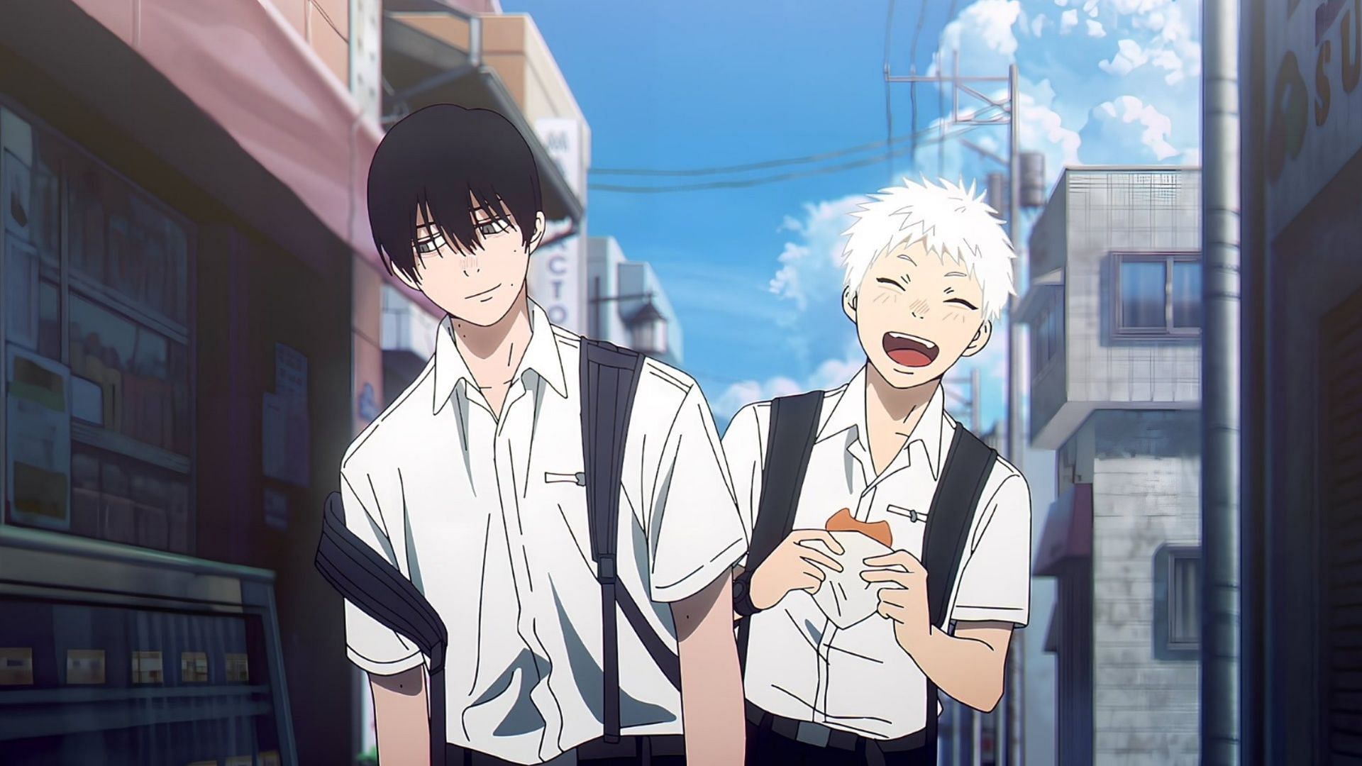 Hikaru and Yoshiki as seen in The Summer Hikaru Died anime (Image via CygamesPictures)